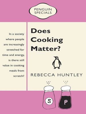 cover image of Does Cooking Matter?
